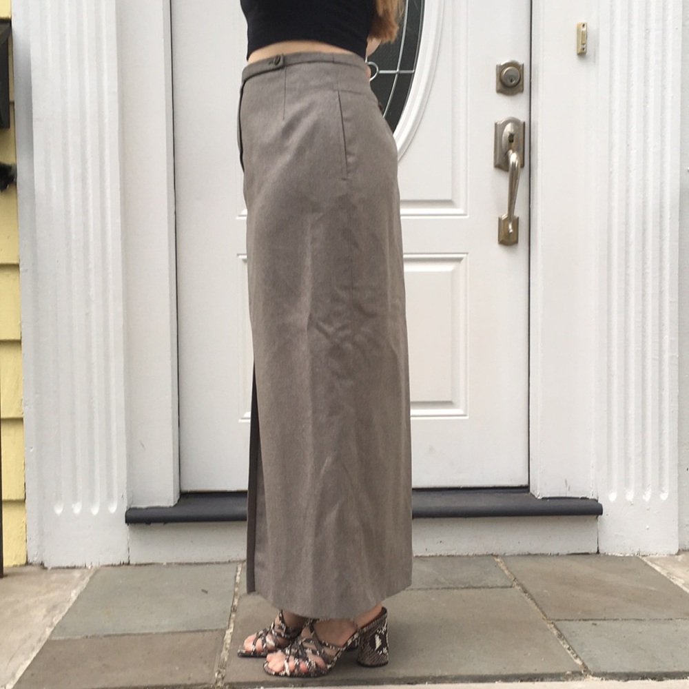 Giorgio Armani Wool Skirt - Picture 2 of 7